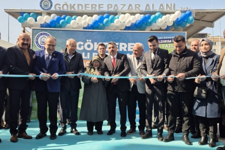 Yıldırım Belediyesi'nden G&ouml;kdere Kapalı Pazar Alanı