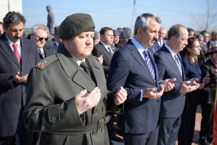 Edirne'de Çanakkale şehitleri düzenlenen törenle anıldı