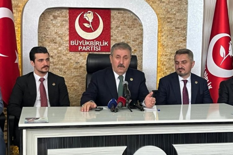 BBP Genel Başkanı Mustafa Destici: Cumhurbaşkanımızın adaylık yolu tekrar a&ccedil;ılabilir