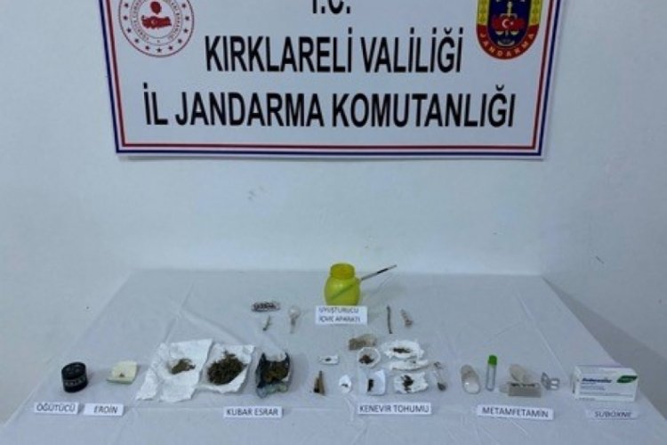 Kırklareli'nde uyuşturucu operasyonu: 13 g&ouml;zaltı