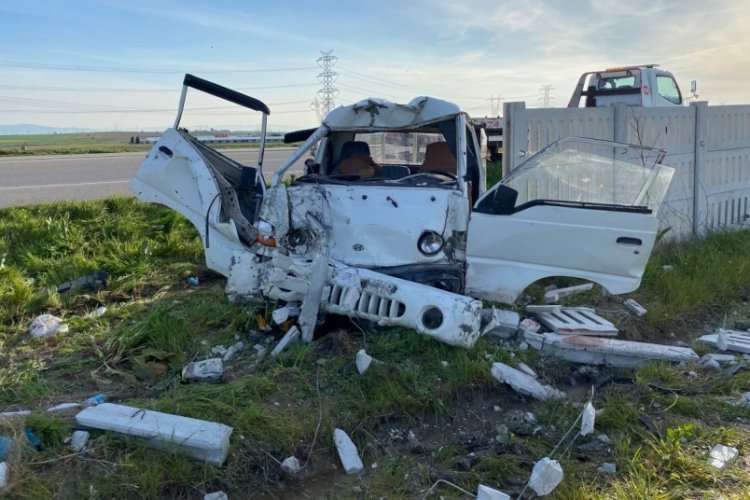 Bandırma-Karacabey yolunda trafik kazası! 1 kişi hayatını kaybetti