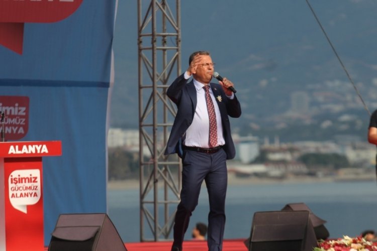 CHP Genel Başkanı &Ouml;zel: "İki kez &uuml;st &uuml;ste kazanacağız, Antalya'yı bir daha vermeyeceğiz"