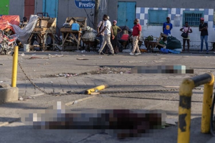Haiti'de &ccedil;eteler arasında &ccedil;atışma: 10 &ouml;l&uuml;