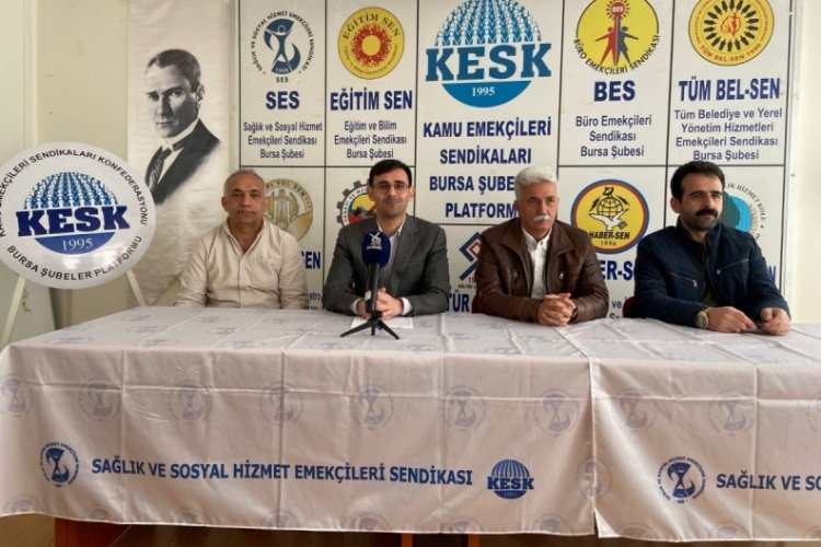 Ses Bursa Şubesi Eş Başkanı &Ouml;zden: Fazla &ccedil;alışma &uuml;cretleri &ouml;denmiyor