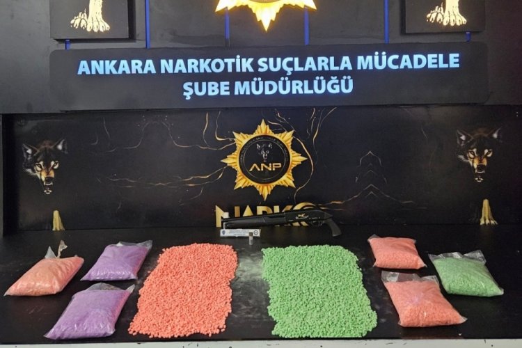 Ankara'da &ccedil;ok sayıda uyuşturucu madde ele ge&ccedil;irildi