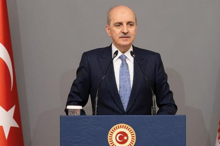 TBMM Başkanı Kurtulmuş, b&uuml;y&uuml;kel&ccedil;ilerle buluştu