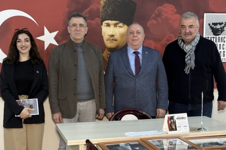Memleket Partisi Bursa BBB Adayı Ruşen Sever Atat&uuml;rk&ccedil;&uuml; D&uuml;ş&uuml;nce Derneği'ni ziyaret etti