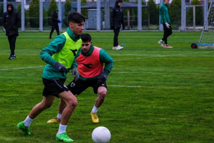 Bursaspor taktik idman yaptı