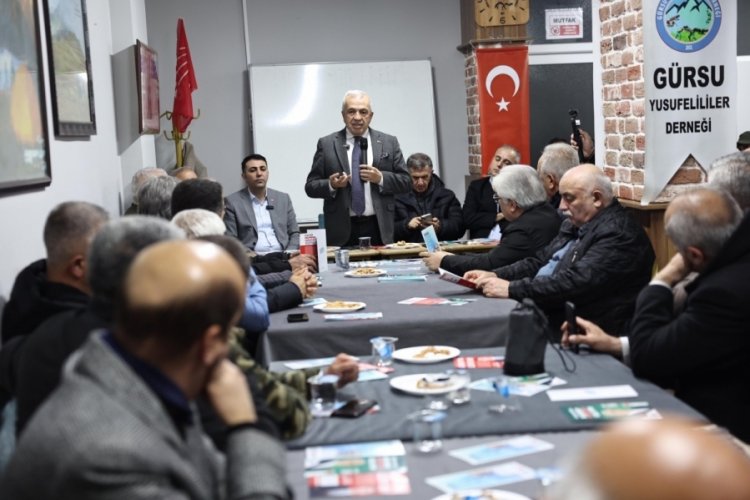 CHP Nil&uuml;fer B.B.A. &Ouml;zdemir: B&uuml;t&uuml;n Bursa'nın Nil&uuml;fer gibi olabileceğine inanıyoruz