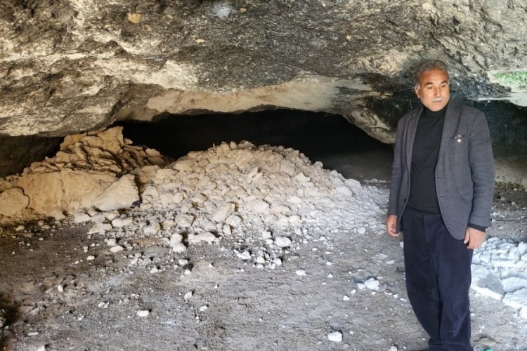 Adıyaman'da Kızıl İn Mağarası 6 Şubat depremlerinde çöktü