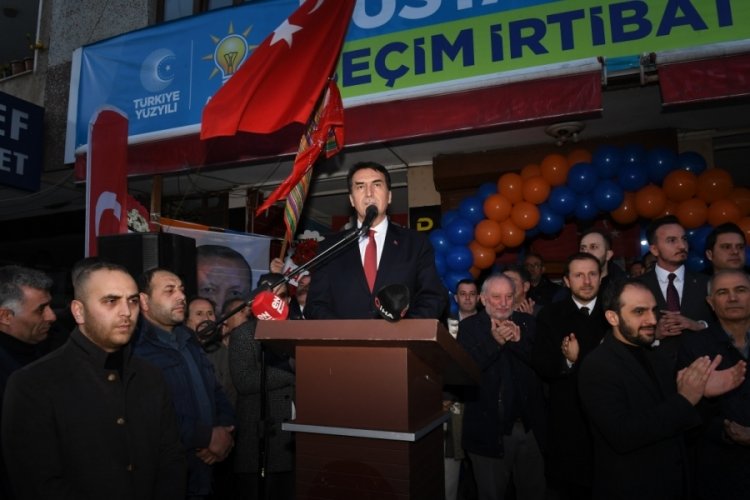 Bursa Osmangazi Belediye Başkanı D&uuml;ndar: Vatandaşlarımızın desteğiyle hizmete devam edeceğiz