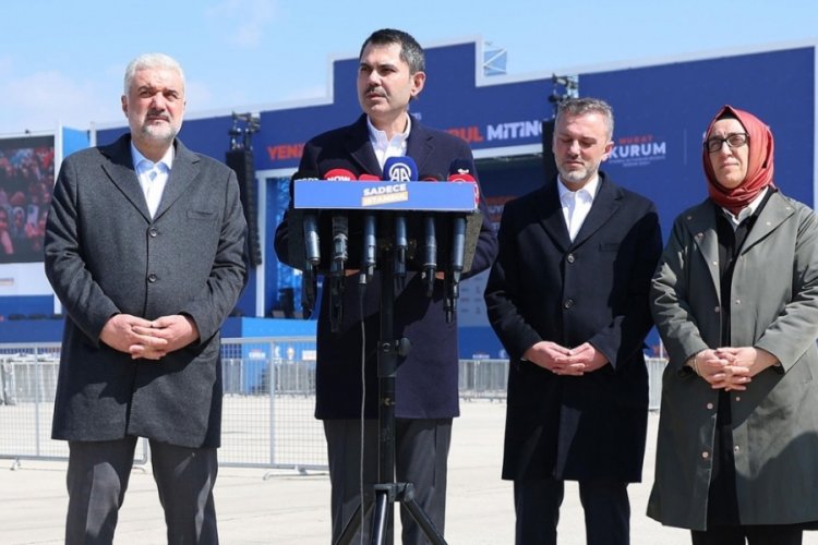 Murat Kurum: Yarın, Sara&ccedil;hane'deki 31 Mart bayramının provası olacak