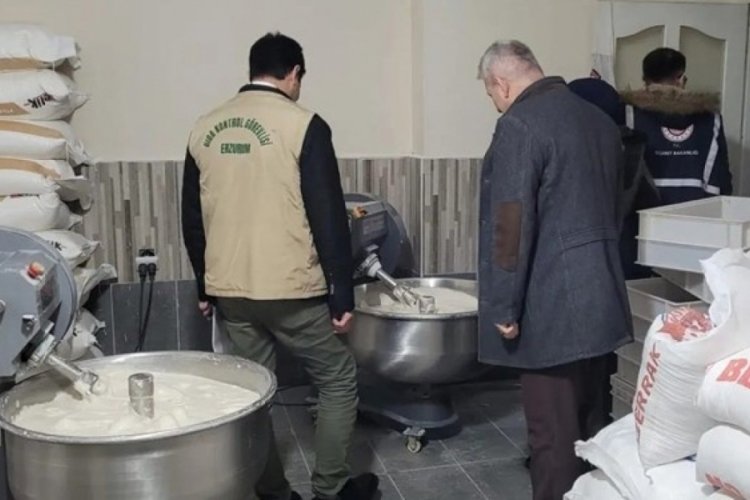 Erzurum'da ekmek fırınları denetlendi
