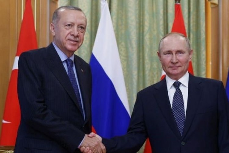 Erdoğan ile Putin g&ouml;r&uuml;şt&uuml;