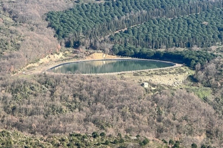 Bursa'da sulama göletinde doluluk oranı yüzde yüze ulaştı 