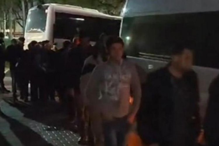 Bursa merkezli 6 ilde "Kalkan-16" operasyonu! 173 d&uuml;zensiz g&ouml;&ccedil;men yakalandı