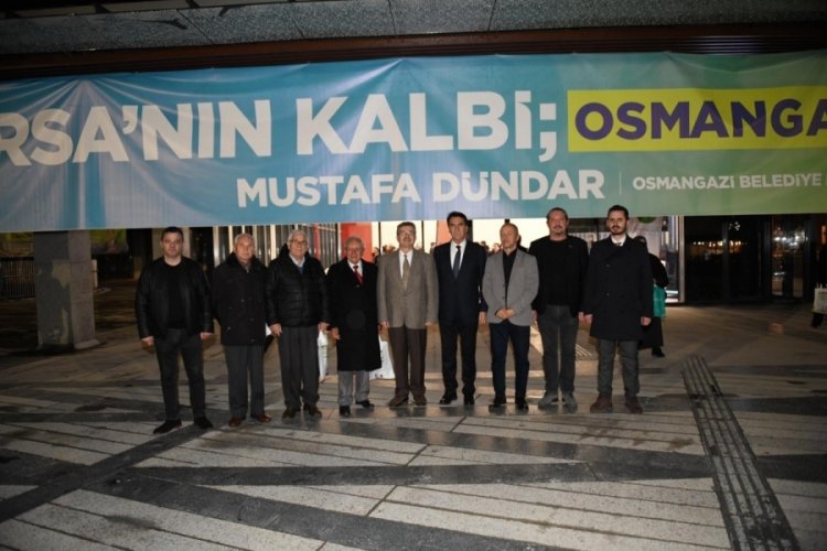 Bursa'da Başkan D&uuml;ndar, Bal-G&ouml;&ccedil; temsilcileriyle iftar yemeğinde buluştu