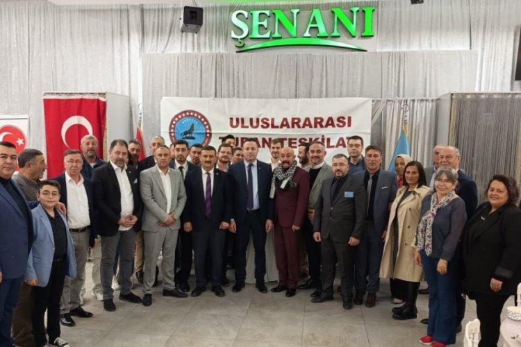 İYİ Parti BBB Adayı Türkoğlu, Uluslararası Turan Teşkilatı'nın etkinliğine katıldı