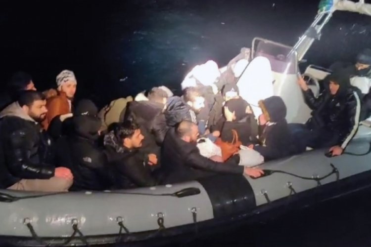 Muğla'da 20 d&uuml;zensiz g&ouml;&ccedil;men yakalandı