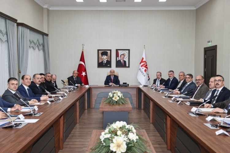 Bursa Valiliği'nden 'İl G&uuml;venlik ve Asayiş Koordinasyon' toplantısı