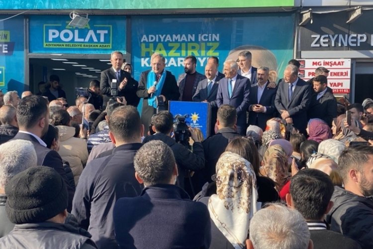 Bakan &Ouml;zhaseki, Adıyaman'da partililerle bir araya geldi