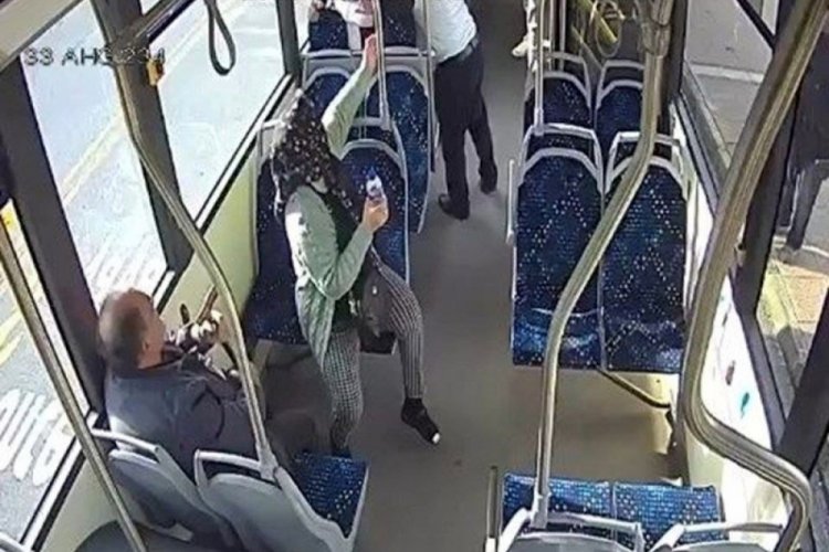 Mersin'de otob&uuml;ste yaşlı &ccedil;ifte dayak davasında karar