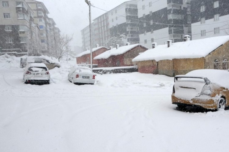 Bitlis'te 75 k&ouml;y yolu ulaşıma kapandı, okullar 1 g&uuml;n tatil edildi