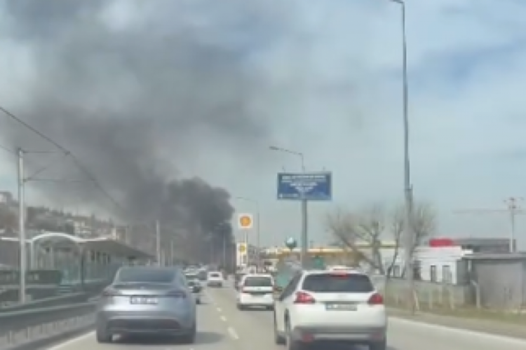 Bursa'da Sıcaksu bölgesinde yangın paniği!