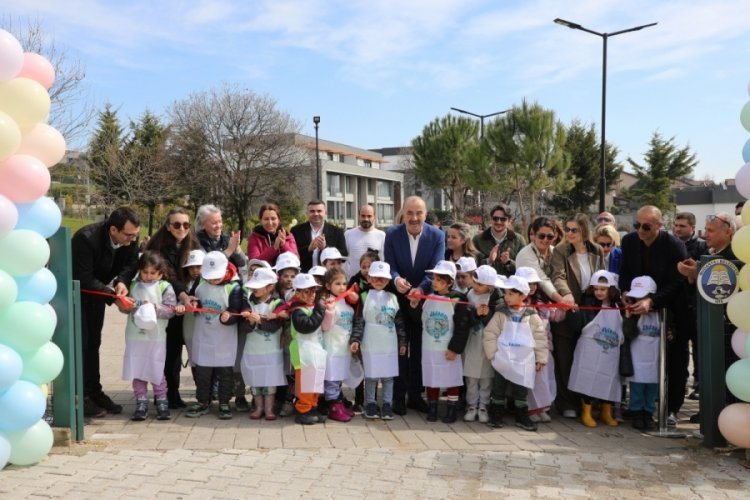 Bursa Mudanya'da 'Ekopark' törenle açıldı
