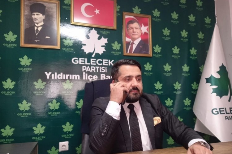 Gelecek Parti Yıldırım Belediye Başkan Adayı Ercan Sönmez'den STK'lara tepki!