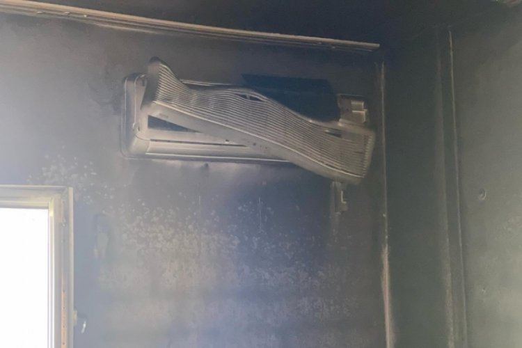 Batman'da sobanın devrilmesiyle &ccedil;ıkan yangında Alzheimer hastası &ouml;ld&uuml;