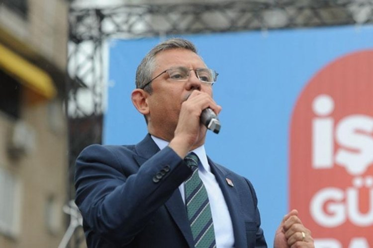 CHP Genel Başkanı Özgür Özel Bandırma'da halka seslendi