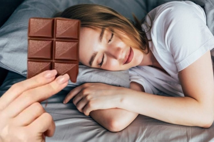 Uyumadan önce çikolata yiyin, gerisini düşünmeyin