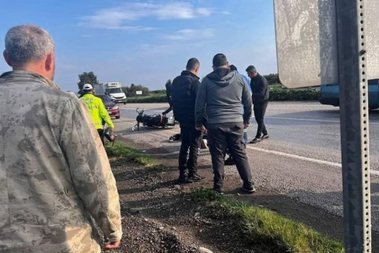 Hatay'da tırla, motosikletin çarpıştığı kazada anne öldü, oğlu yaralandı!