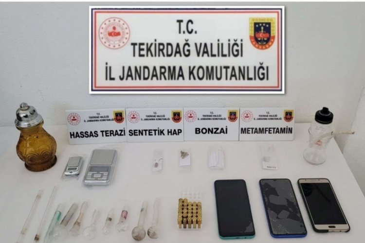 Jandarmadan uyuşturucuya ge&ccedil;it yok: 5 g&ouml;zaltı
