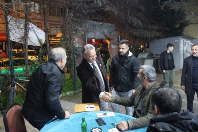 Bayram Kazancı Panayır mahallesinde ziyaretlerde bulundu