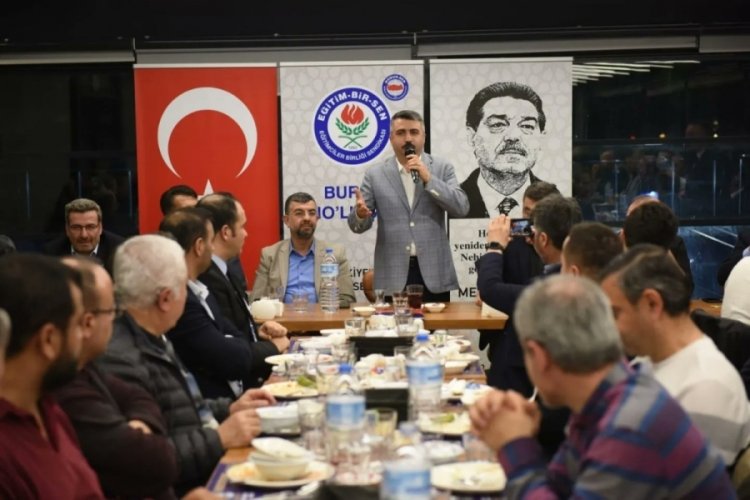 Yıldırım Belediye Başkanı Yılmaz iftar programına katıldı