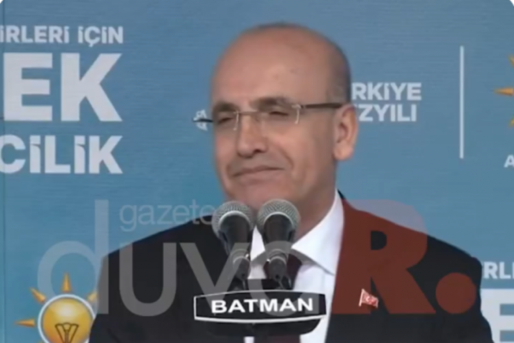Mehmet Şimşek AK Parti Batman mitinginde Kürtçe konuştu