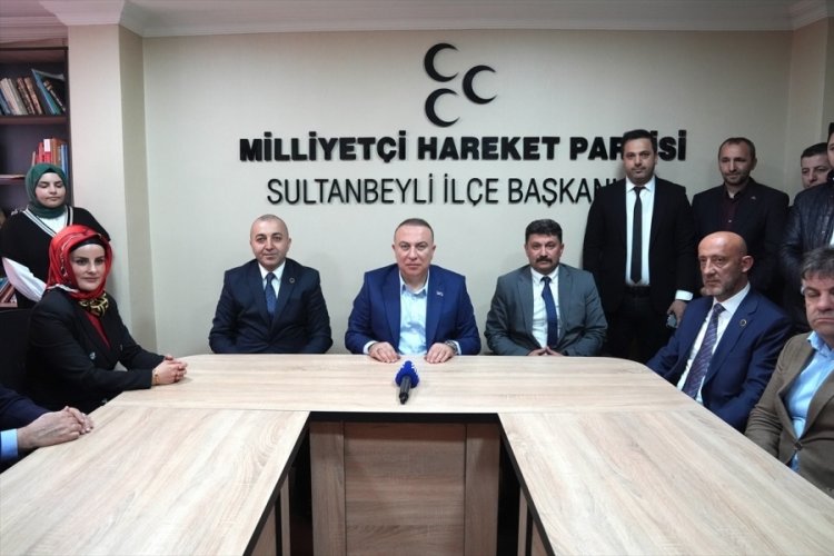 MHP'li Yönter'den, İstanbul'da ilçe örgütlerine ziyaret