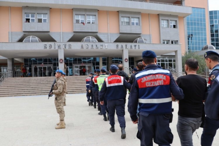 Edirne'de terör operasyonu: 13 gözaltı