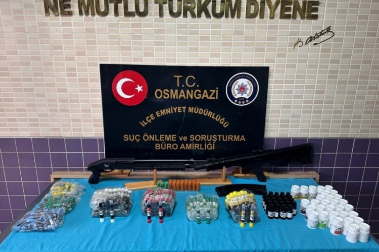 Bursa'da sahte alkol operasyonu! 2 g&ouml;zaltı
