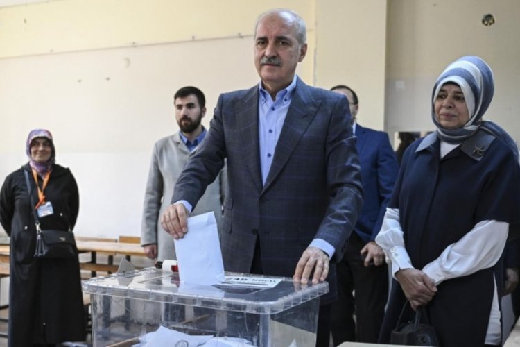 Numan Kurtulmuş: Se&ccedil;imin b&uuml;y&uuml;k bir olgunlukla ge&ccedil;mesinden memnuniyet duyuyoruz