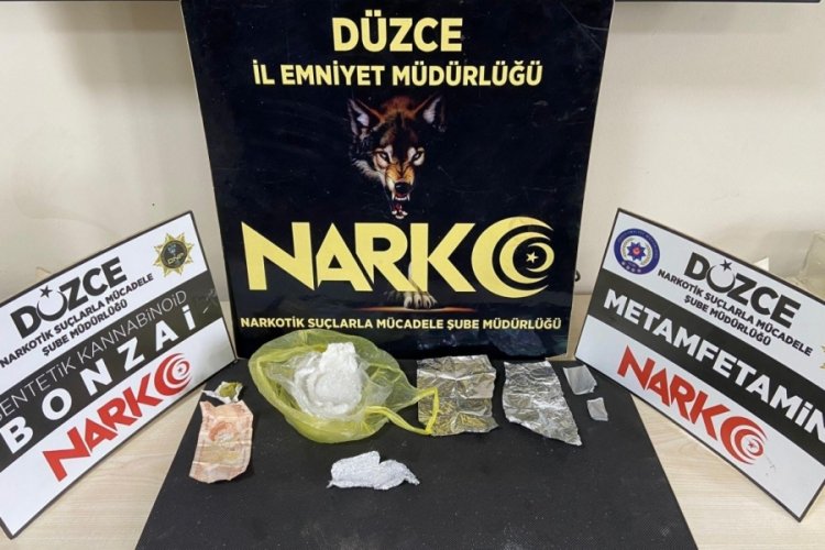 D&uuml;zce'de uyuşturucudan 41 ş&uuml;pheli hakkında işlem yapıldı