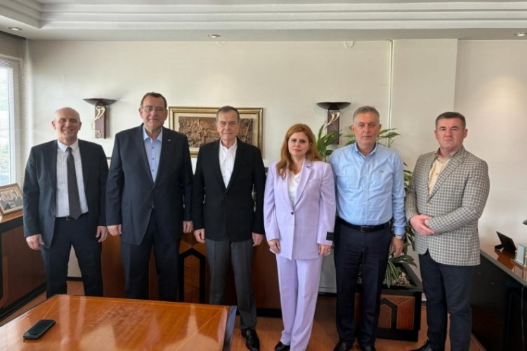 H&Ouml;H Eş Genel Başkanı &Ccedil;akırov'dan Gen&ccedil;oğlu'na ge&ccedil;miş olsun ziyareti