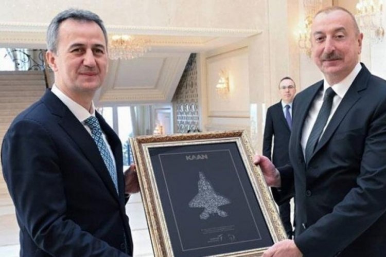 Aliyev, Savunma Sanayii Başkanı G&ouml;rg&uuml;n'&uuml; kabul etti