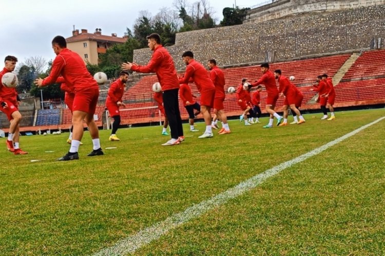 Zonguldak K&ouml;m&uuml;rspor, Bursaspor ma&ccedil;ı hazırlıklarını tamamladı