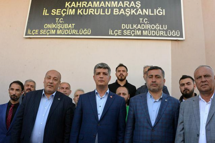 YRP'den Onikişubat il&ccedil;esinde se&ccedil;imlerin yenilenmesi başvurusu!
