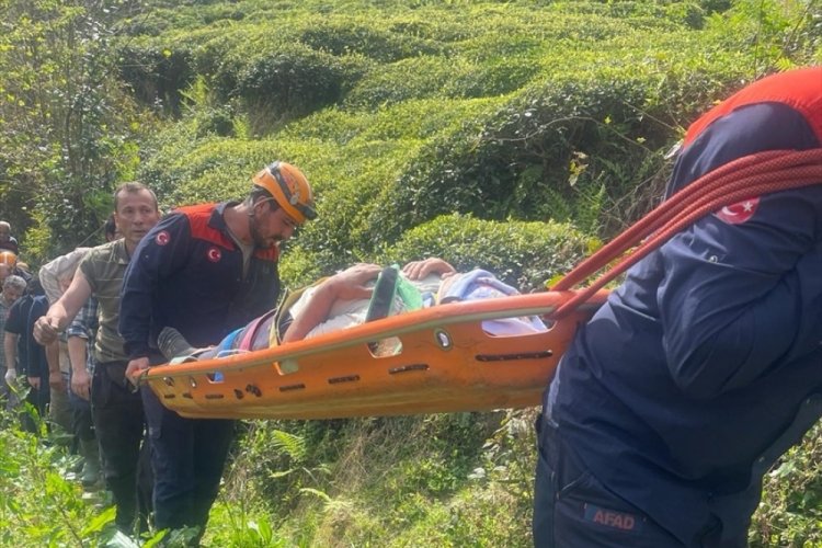 Rize'de teleferikten d&uuml;şen 2 kadın yaralandı