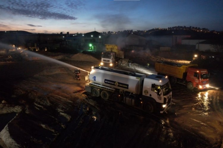 Başkentteki yangın 16. saatin sonunda kontrol altına alındı