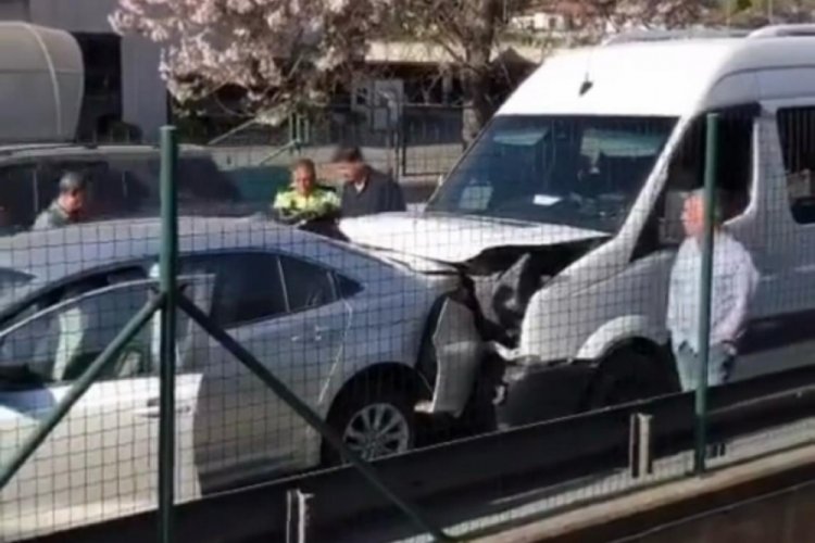 Bursa'da zincirleme kaza!